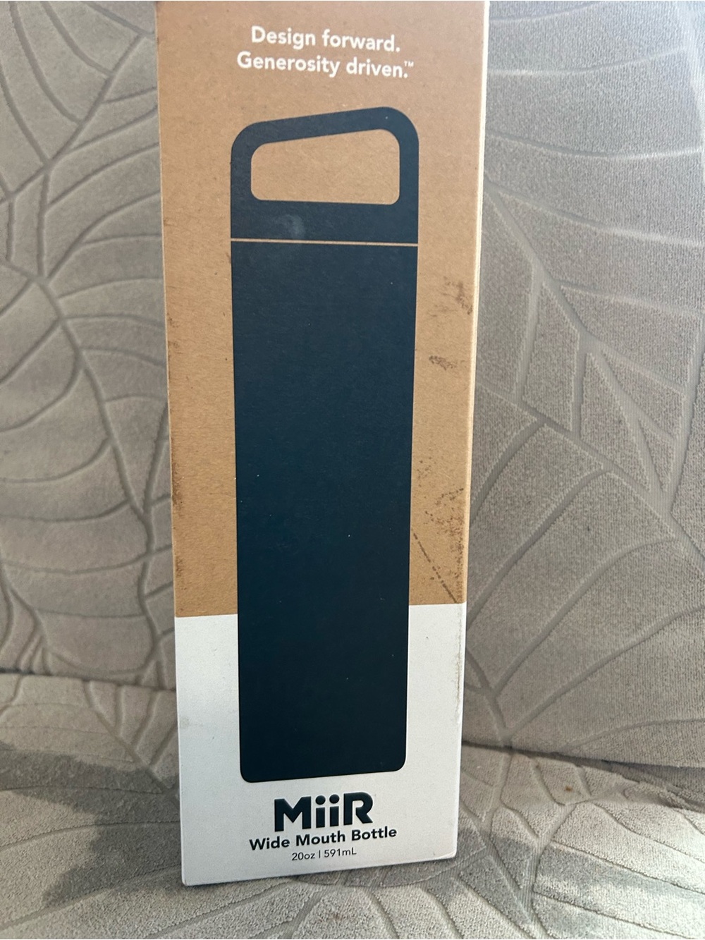 MiiR Wide Mouth Bottle - Black (20 oz)